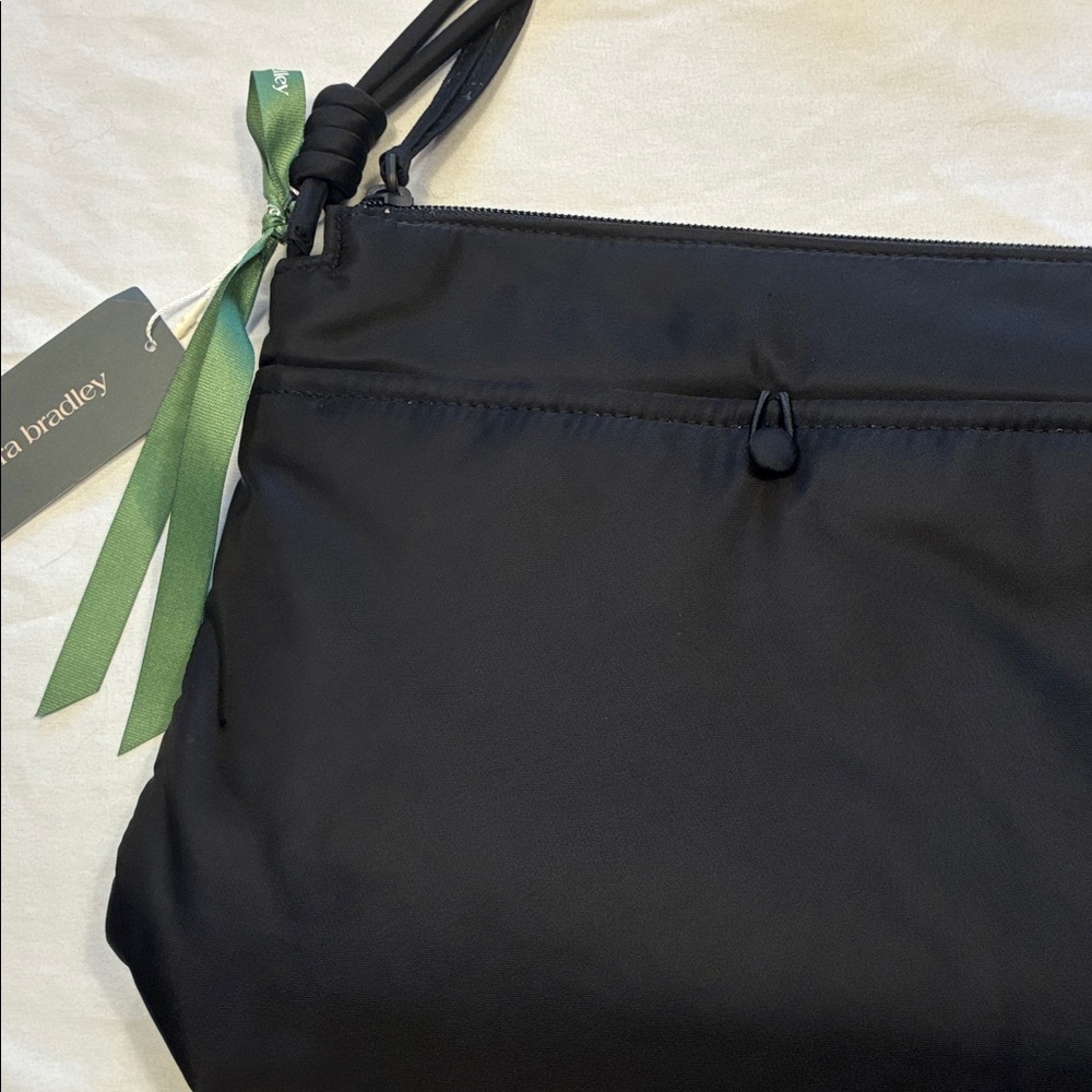 Vera Bradley NWT Original Black Hipster Crossbody Bag - Picture 5 of 16